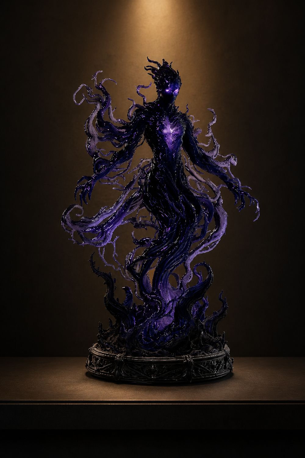 LudoVisions Esprit de l'Ombre – Figurine résine fantasy La Légende de Thor Norse