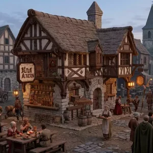 Auberge Aven – Taverne Médiévale à Colombages